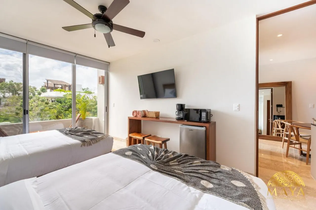 Nhoa 305A Lux 2Br Condo Pool View In Aldea Zama Tulum